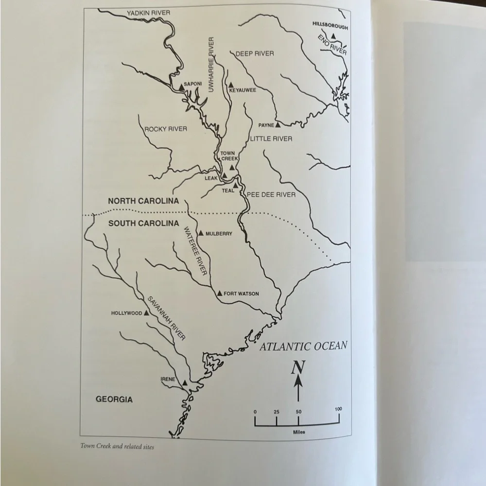 Town Creek Indian Mound Book by Joffre Lanning Coe - Brown Cover